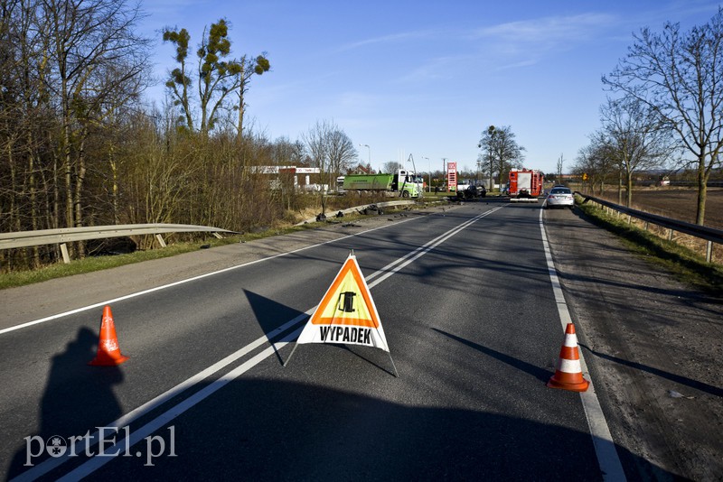 Wypadek na starej siódemce