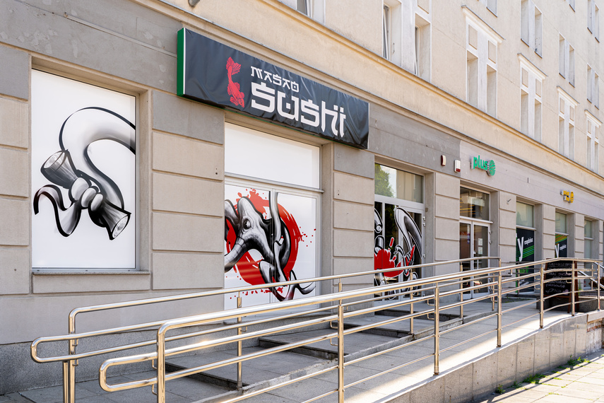 Pyszne i świeże street food sushi w Elblągu