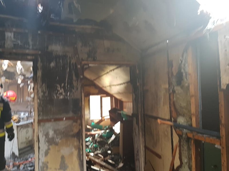 Pożar zniszczył ich dom, proszą o pomoc