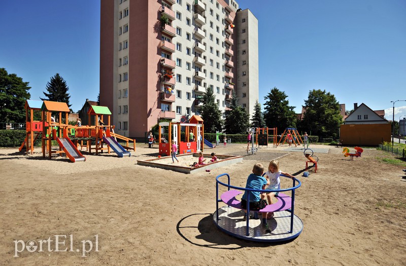 Plac zabaw przy Kościuszki