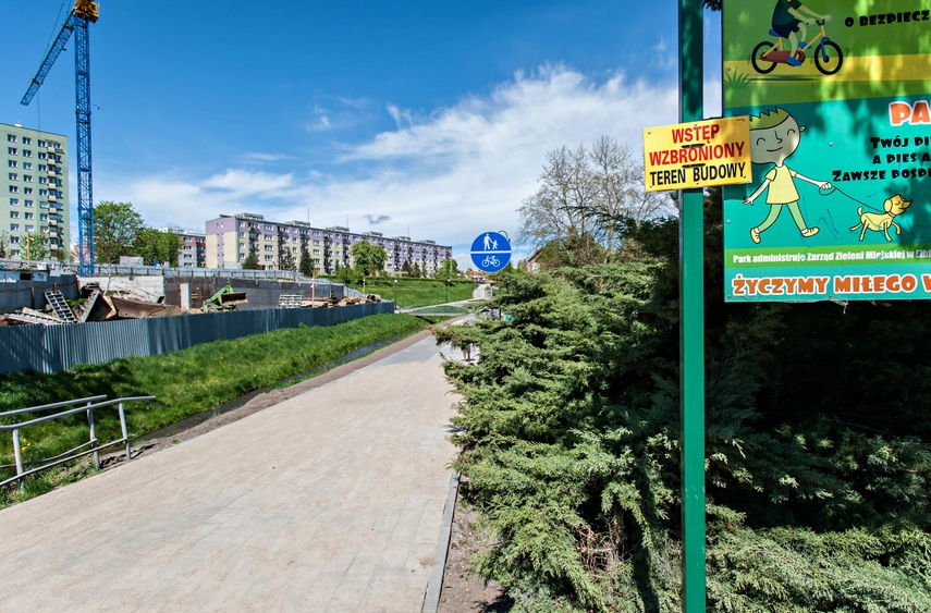 Dolinka to obecnie plac budowy, a nie miejsce rekreacji