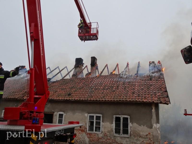 Pożar w Suchaczu