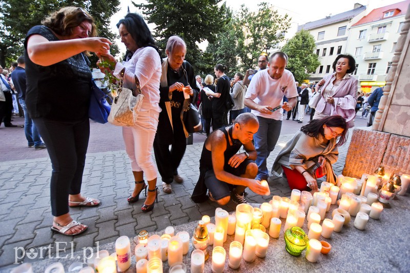 Protest pod sądem 