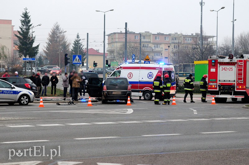 Ogólna-Legionów: wypadek na skrzyżowaniu