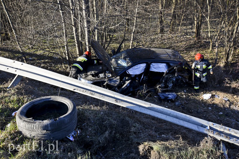 Wypadek na starej siódemce