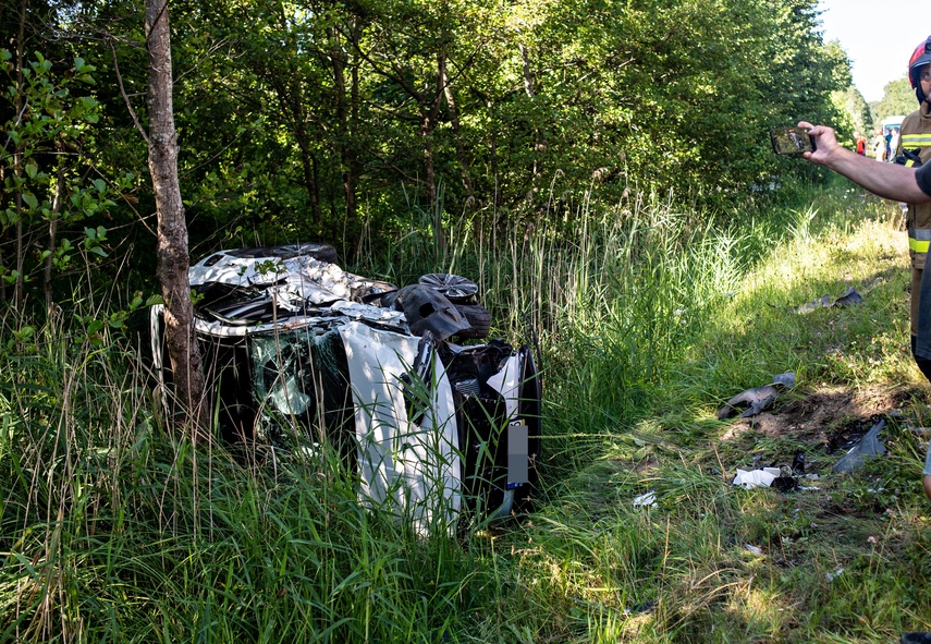 Wypadek w Jagodnie, droga 503 zablokowana