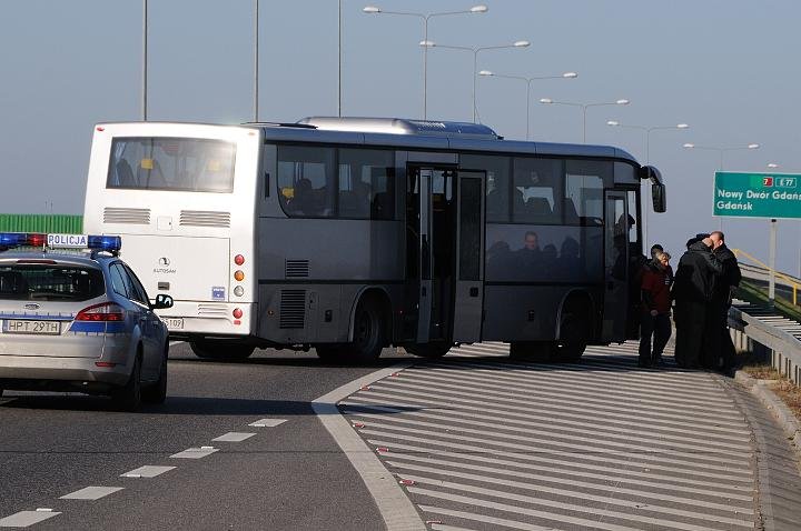 Wypadek autokaru na obwodnicy - ćwiczenia