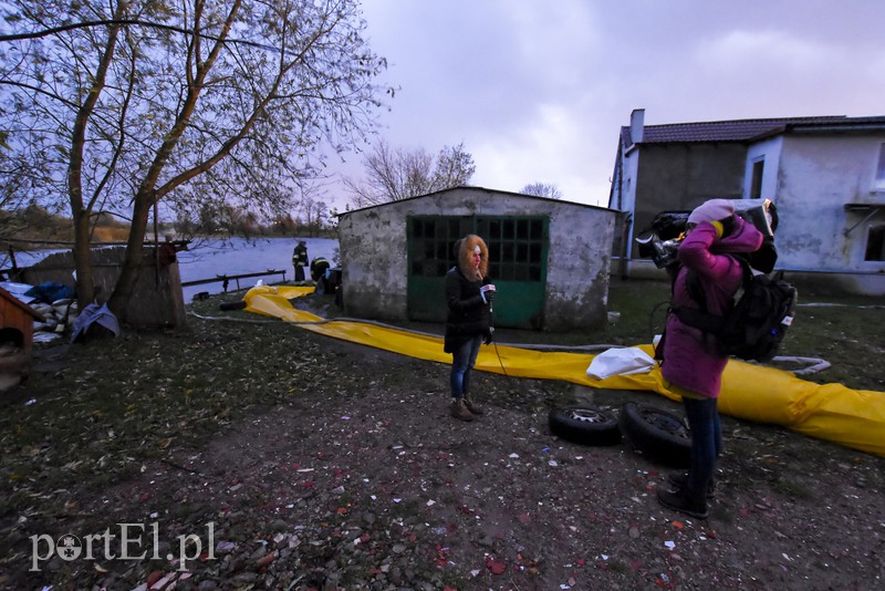 Przybywa wody w Kumieli i rzece Elbląg (aktualizacja)