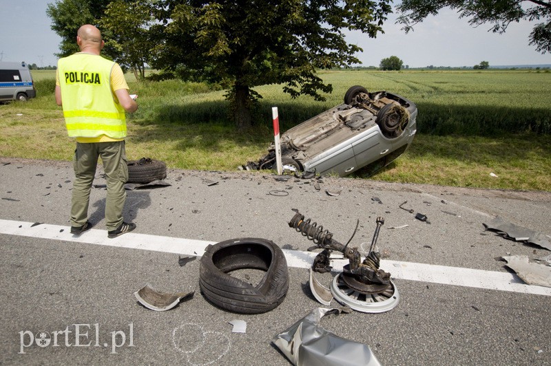  Wypadek w Jazowej, pięć osób rannych