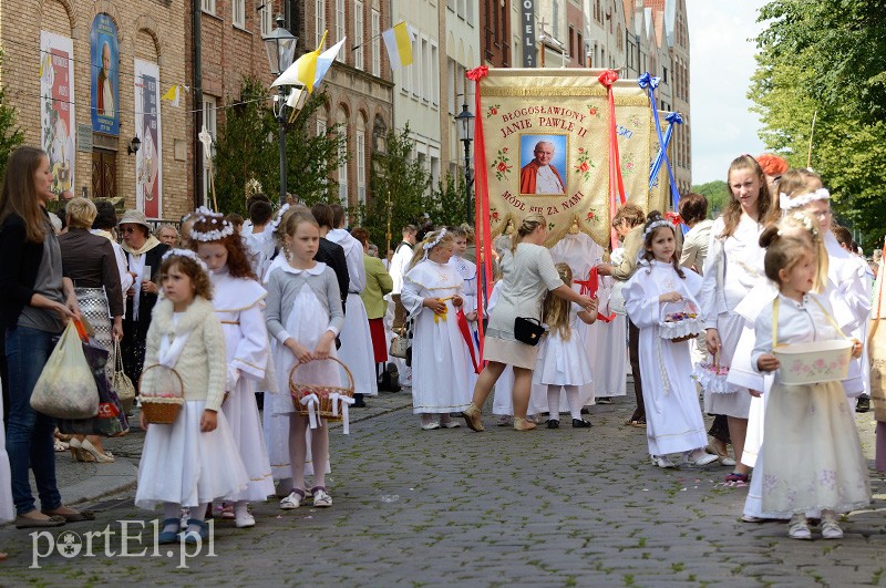 Największa procesja przeszła w centrum Elbląga