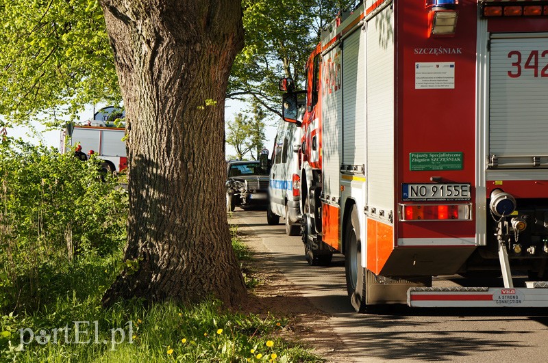 Zderzenie na wylocie z Elbląga
