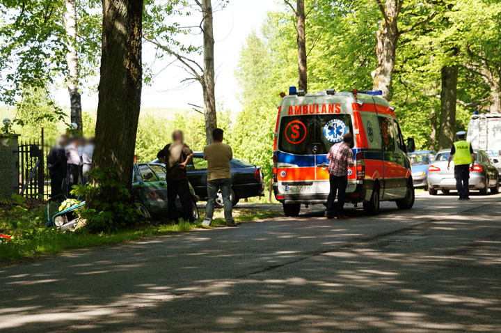 Wypadek w Hucie Żuławskiej