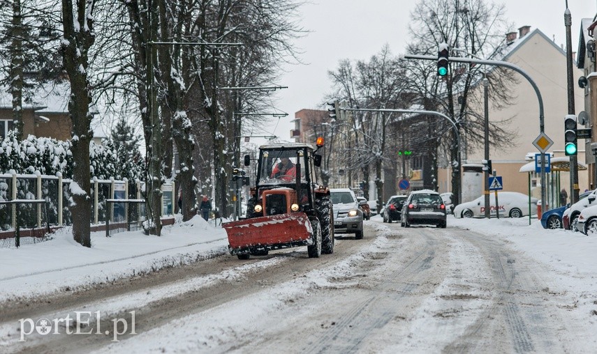 Sypnęło śniegiem!