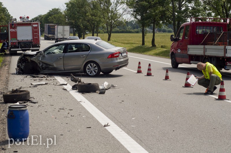  Wypadek w Jazowej, pięć osób rannych