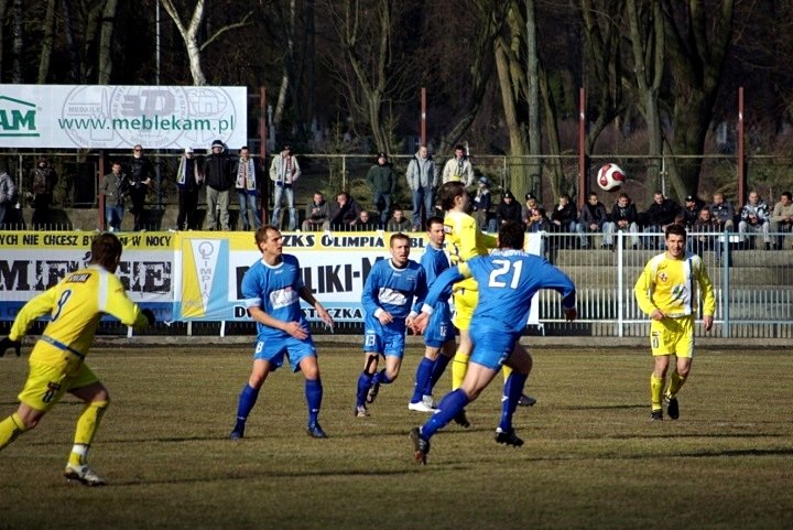 Olimpia wygrała 2:0 z Ruchem i pozostaje liderem