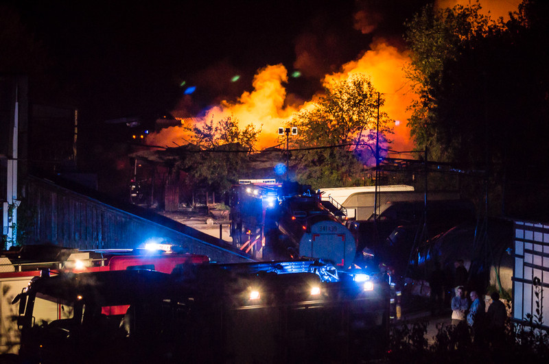 Pożar na Modrzewinie
