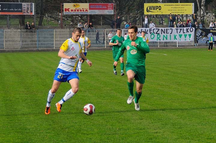 Olimpia Elbląg - Okocimski Brzesko 1:0