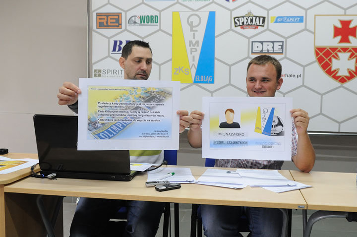 Olimpia Elbląg - karty kibica, karnety i bilety