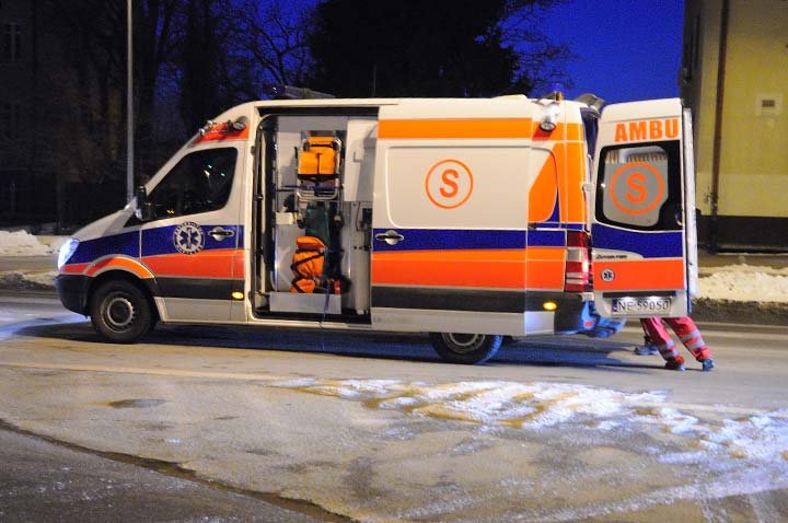 Śmiertelne potrącenie pieszego