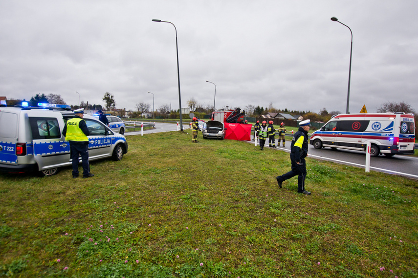 Tragiczny wypadek na węźle Wschód, zginęła 12-latka.