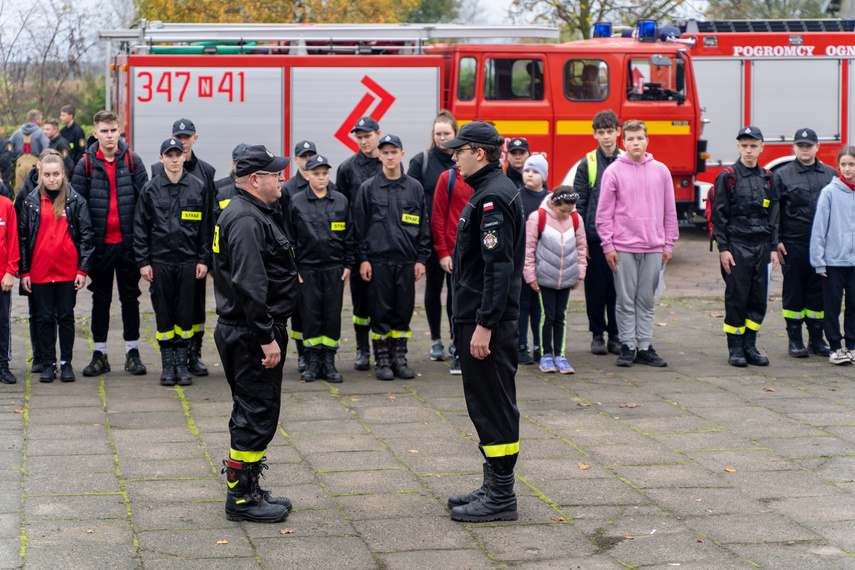 Strażacka młodzież ćwiczyła w Zwierznie