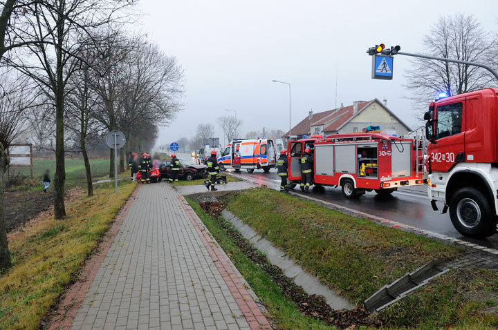 Wypadek w Kazimierzowie: 7-latek w szpitalu