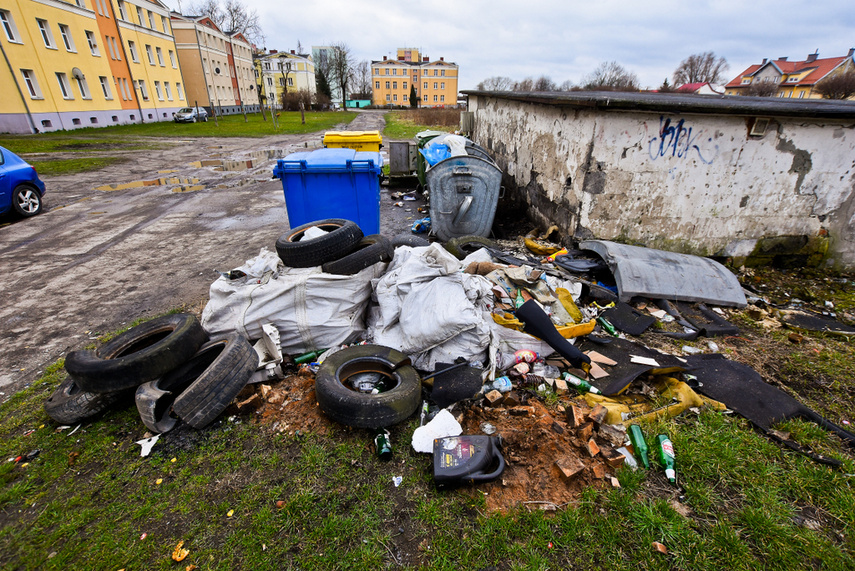 Dramat ze śmieciami