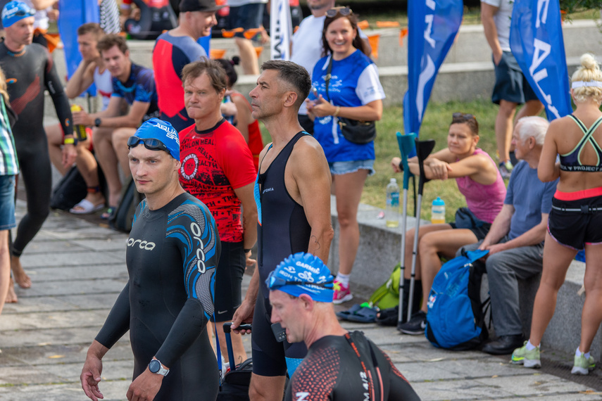 Elbląg w niedzielę żyje triathlonem