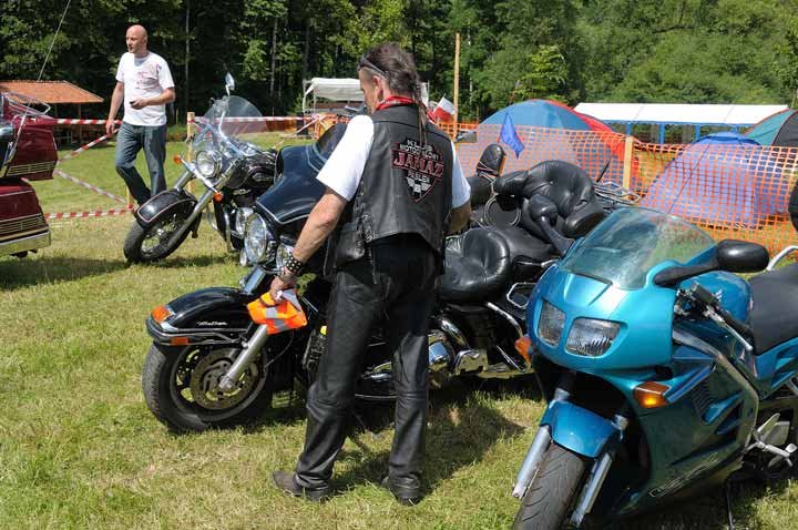 Zlot motocyklowy w Pasłęku