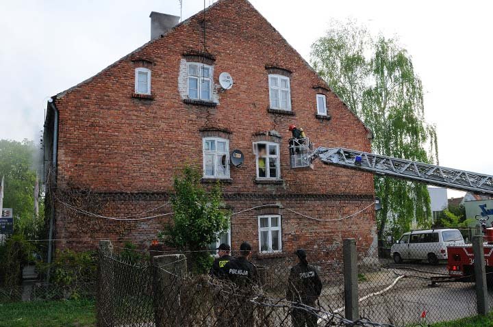 Pożar na Komeńskiego