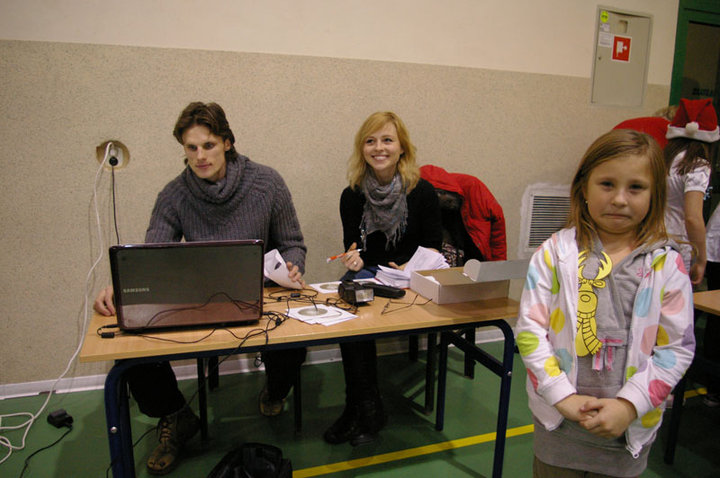 Mikołajowa zabawa w SP 12