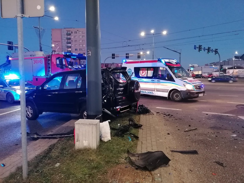 Zderzenie hondy z renault