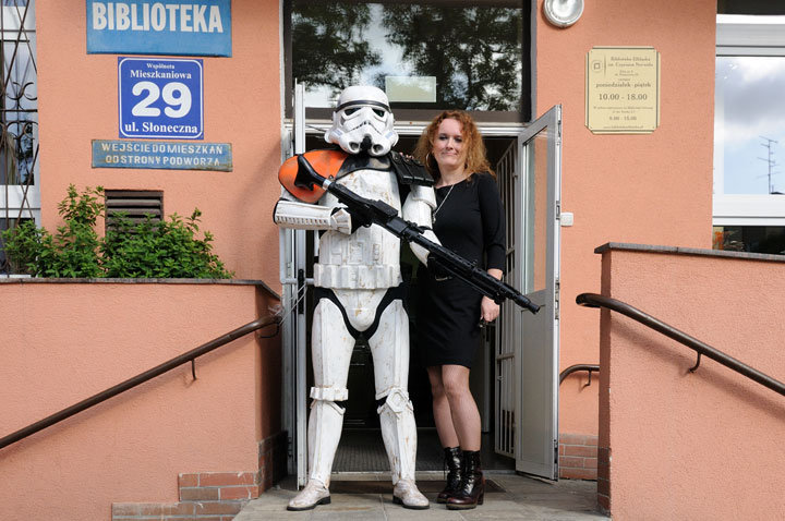 STAR WARS w bibliotece na Słonecznej