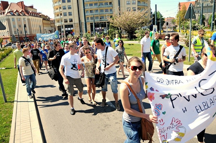 Pochód studentów