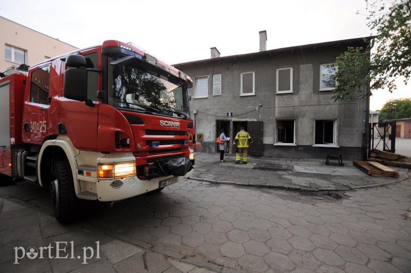  Pożar w budynku przy Kosynierów