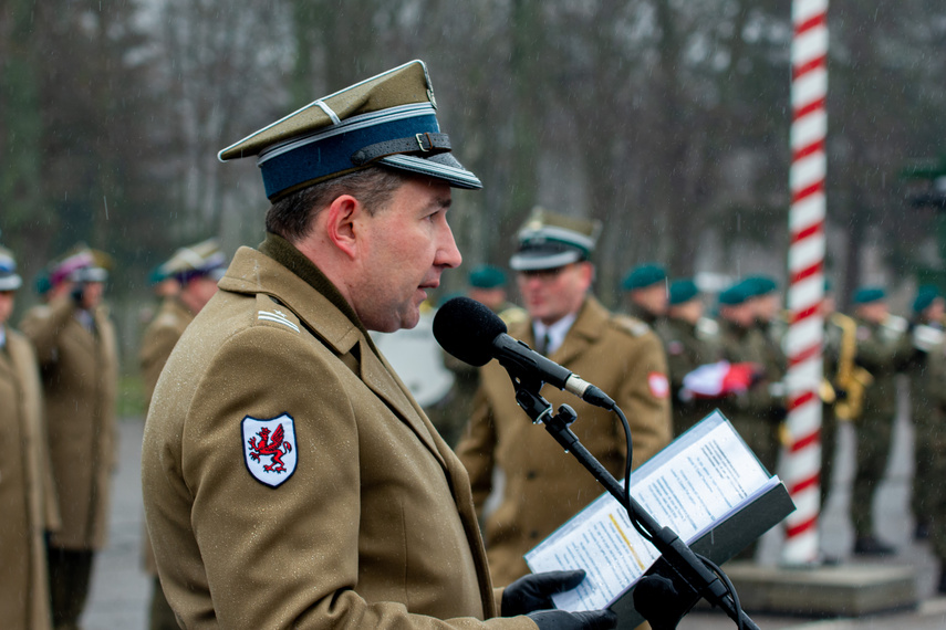 Żołnierska przysięga w Elblągu