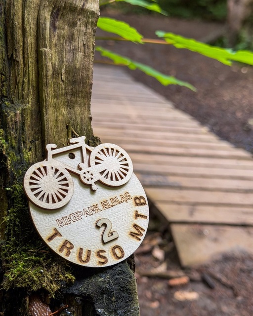 Wyjątkowe statuetki zawodów Truso MTB