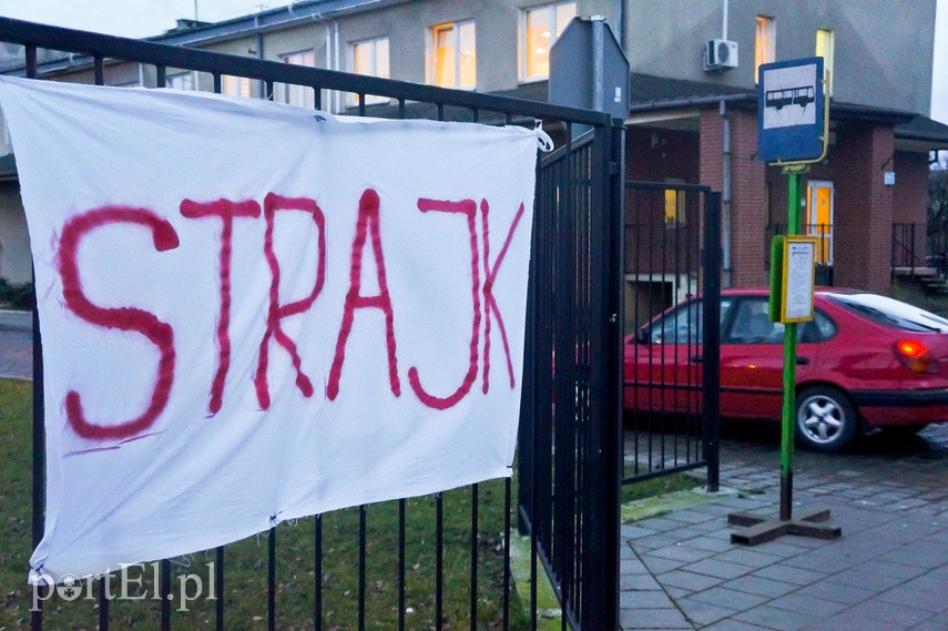 Strajku dzień pierwszy