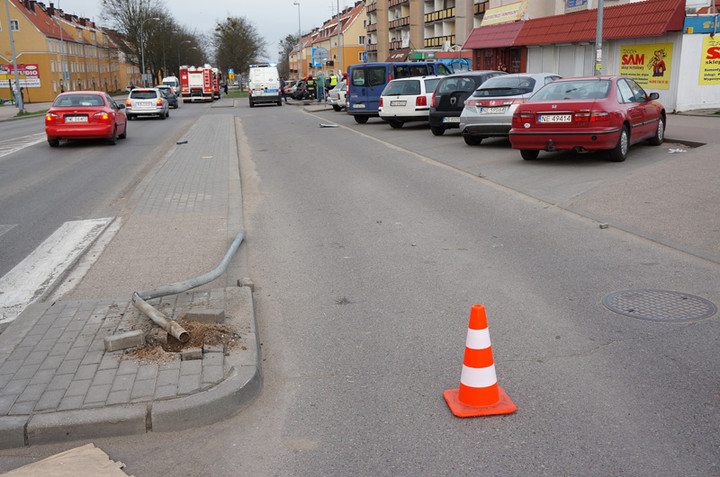 Wypadek na Brzeskiej