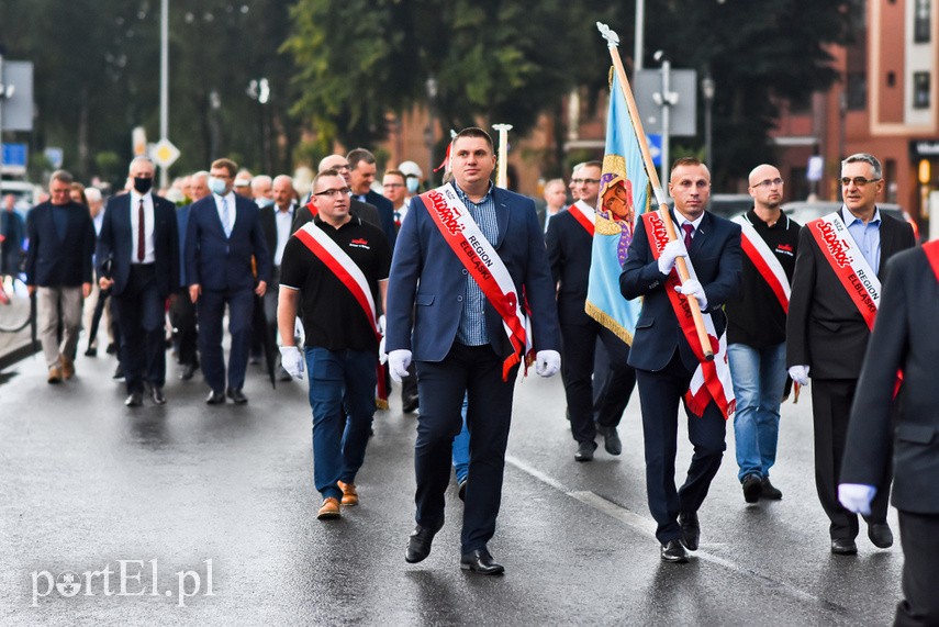Elblążanie pamiętają o Porozumieniach Sierpniowych