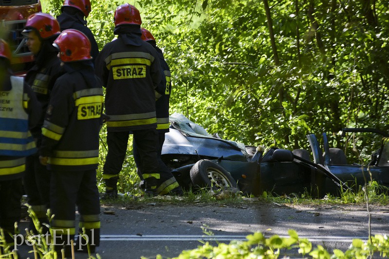 Tragiczny wypadek w Krasnym Lesie, kierowca uciekał przed policją