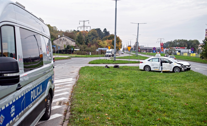Kolizja na skrzyżowaniu