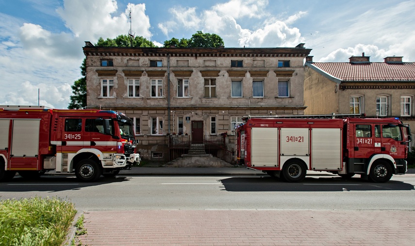 Niebezpieczna substancja na Żeromskiego