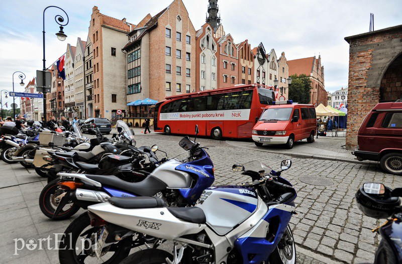 Krwiodawcy na motocyklach i z sercem na dłoni