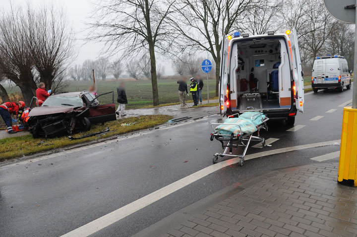 Wypadek w Kazimierzowie: 7-latek w szpitalu