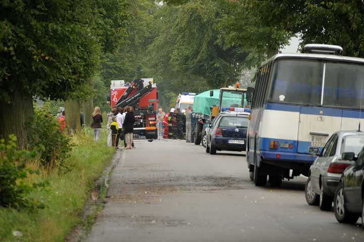 Wypadek między Jegłownikiem a Gronowem