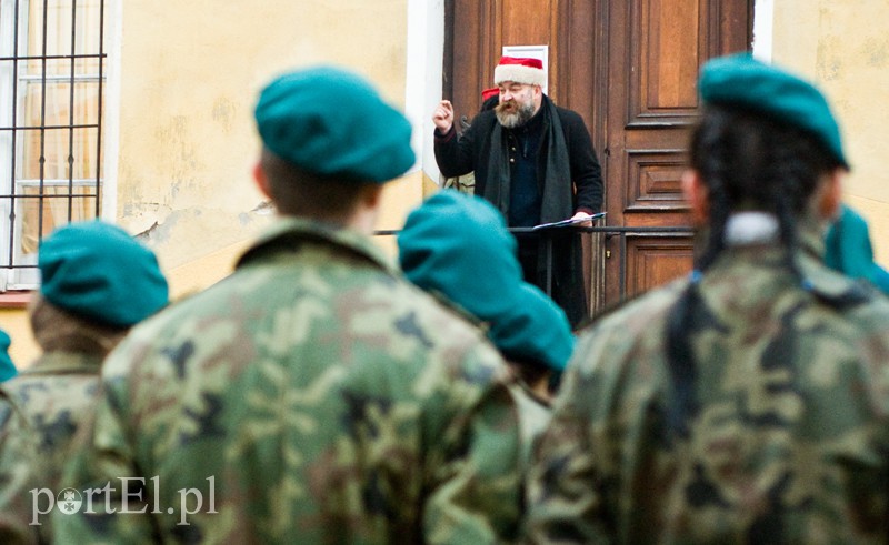  Podchorążowie wyszli na ulice Elbląga