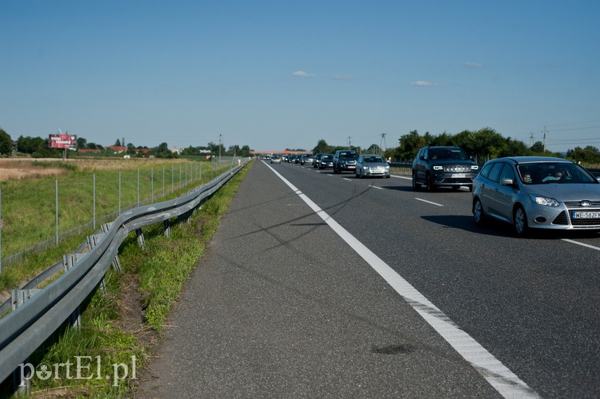 Utrudnienia w ruchu na drodze ekspresowej S7