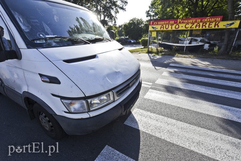 Potrącenie rowerzysty na ul. Warszawskiej, mężczyzna był w stanie nietrzeźwym