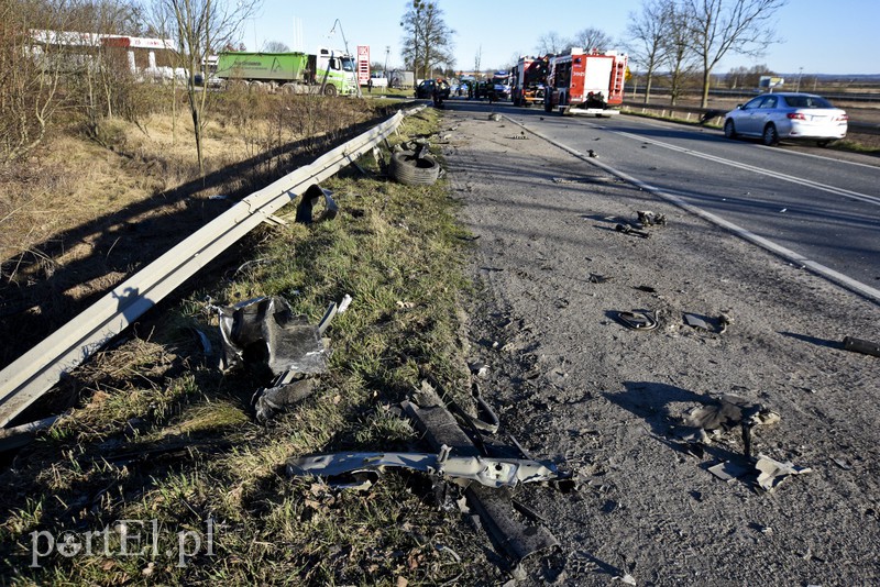 Wypadek na starej siódemce